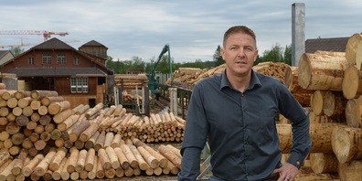 Roger Wegmüller: Verantwortlicher für den Rundholzeinkauf und die Betreuung der Rundholzlieferanten beim Lehmann Holzwerk in Gossau SG.