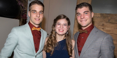 Lukas Fuster, Stefanie Ebneter und Andreas Fuster