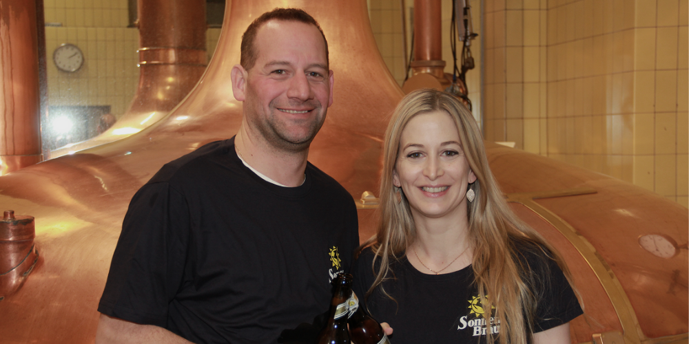 Alexander Baumgartner und Claudia Keel-Graf freuen sich auf das Brauifäscht