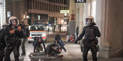 In der Stadt St.Gallen kam es über Ostern 2021 zu heftigen Ausschreitungen.