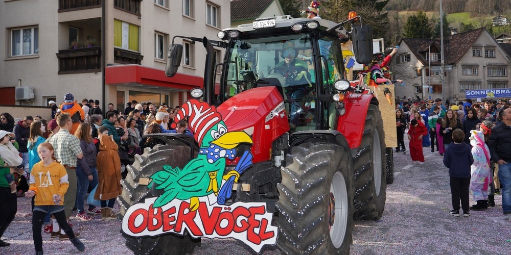 Die Obervögel und ganz Rebstein feiern die Räbschter Dorffasnacht