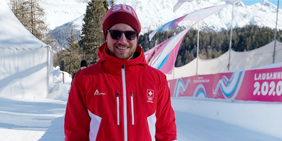 Fabian Gisler startet heute an den Olympischen Jugendspielen auf der Naturbobbahn in St. Moritz. (Bild: zvg)