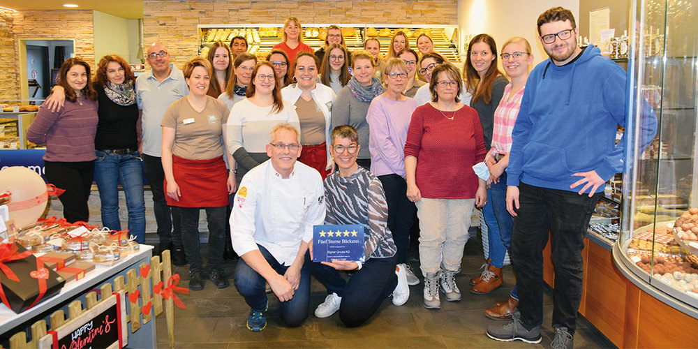 Die Signer Bäckerei in Zizers darf sich als erste «Fünf Sterne Bäckerei» der Schweiz bezeichnen. 