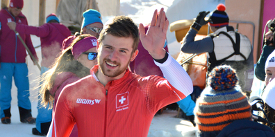 Enttäuscht muss sich der Siebner Fabian Gisler aus St. Moritz verabschieden. (Bild: Lars Morger)