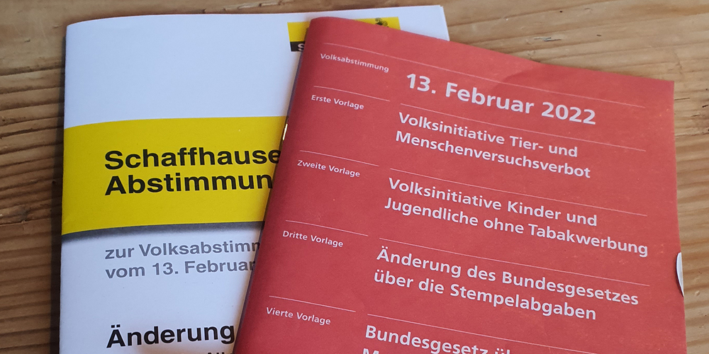Die Stimmbeteiligung im Kanton Schaffhausen lag bei 66,17 Prozent.