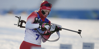 Amy Baserga landete bei der Verfolgung über 10 Kilometer auf dem 39. Platz. 