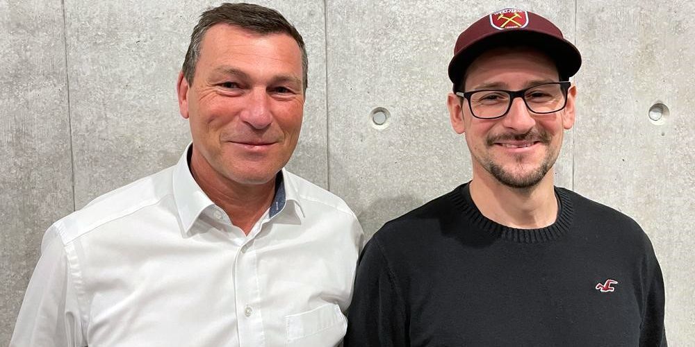 Gianni Dalla Vecchia (links) und Christian Anderegg.