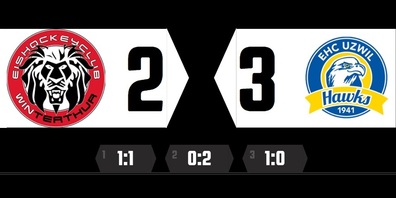 EHC Uzwil gewinnt Game 1 gegen Winterthur!