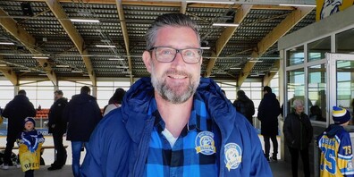 EHC Uzwil-Präsident Philipp Herzog freut sich auf den Young Hawks Cup und das Playoff-Spiel der Ersten Mannschaft. 