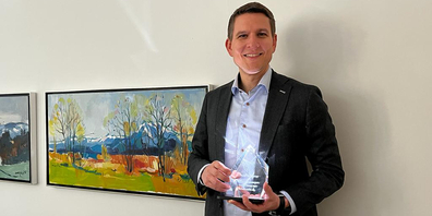 Christof Schwarber, stolzer «bester Generalagent».