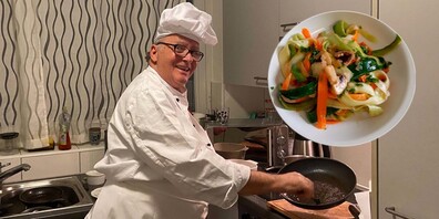 Heute gibt es ein vegetarisches Gericht aus Eugens Küche.
