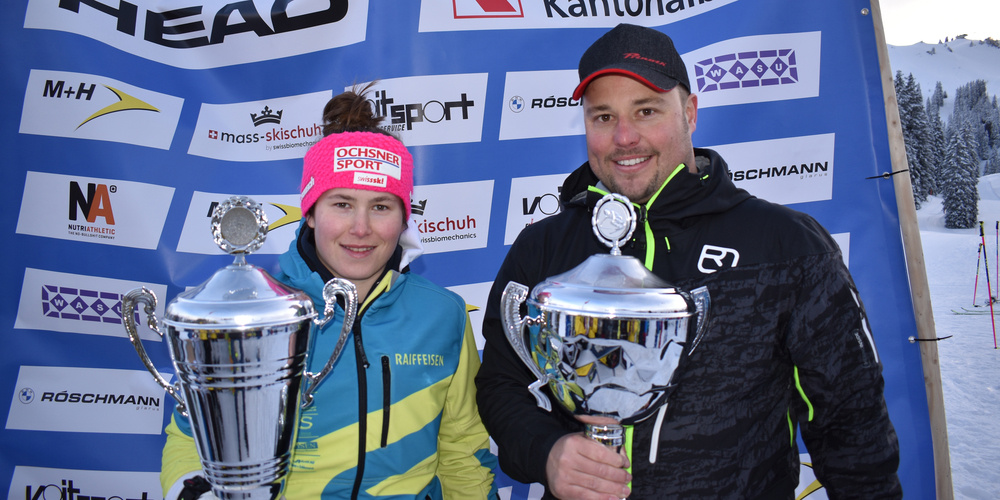 Tagessiegerin wurde Victoria Hegglin aus Finstersee, Tagessieger mit Tagesbestzeit Urs Keller aus Unteriberg.