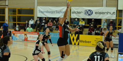 Raiffeisen Volley Toggenburg gewinnt mit einer geschlossenen Teamleistung zu Hause gegen Groupe E Valtra.