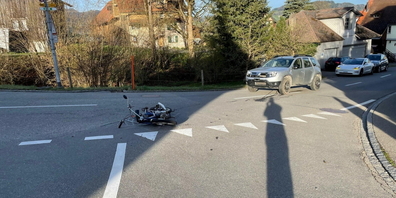Der 13-jährige Mofafahrer wurde beim Unfall leicht verletzt. 