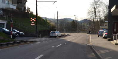 Die Autofahrerin blieb unverletzt