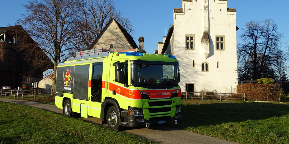 Am Tag der offenen Tür wird auch das TLF eingeweiht.
