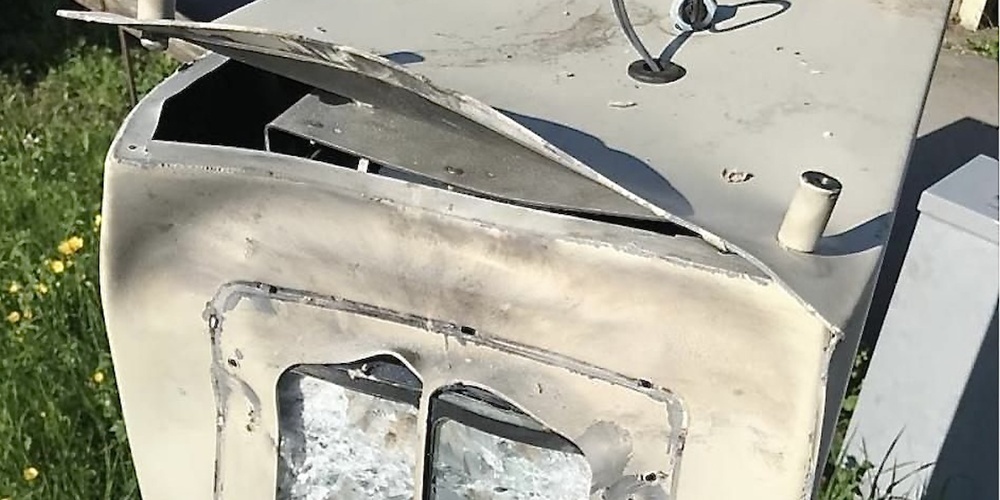 Dieses Geschwindigkeitsmessgerät ist nicht mehr zu gebrauchen