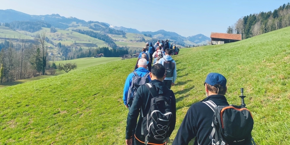 Am Pilgertag steht das gemeinsame Unterwegssein im Vordergrund. (Themenbild)