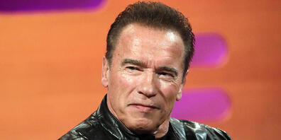 ARCHIV - Der Schauspieler Arnold Schwarzenegger ist zu Gast in der Graham Norton Show. Foto: Isabel Infantes/PA Wire/dpa