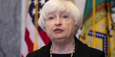 Im Kampf gegen die Inflation prüft die Regierung in den USA die Abschaffung der unter dem ex-Präsidenten Donald Trump eingeführten Strafzölle auf Importe aus China, wie Finanzministerin Janet Yellen sagte. (Archivbild)