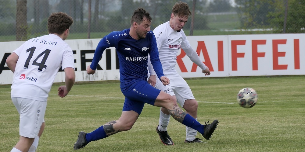 Der Rüthner Jerome Lüchinger spielte wuchtig und mit viel Körpereinsatz