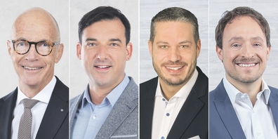 (v.l.) Für Thomas Scheitlin rückt Remo Daguati in den Kantonsrat nach; Jens Jäger tritt aus der Rechtspflegekommission, Alexander Bartl ersetzt ihn.