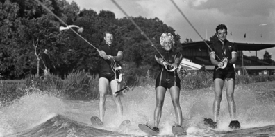 Wasserskimeisterschaften 1965 in Amsterdam.