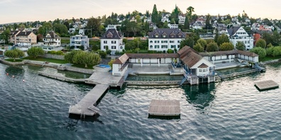 Vor 100 Jahren wurde die erste Zolliker Badeanstalt durch das heutige Seebad ersetzt. (Bild: Seebad Zollikon 2021)