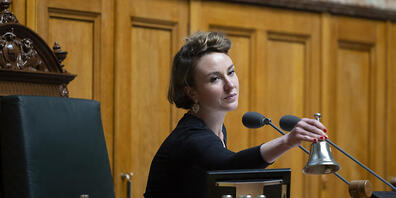 Nationalratspräsidentin Irène Kälin reist am Mittwoch mit einer Dreierdelegation in die Ukraine. (Archivbild)