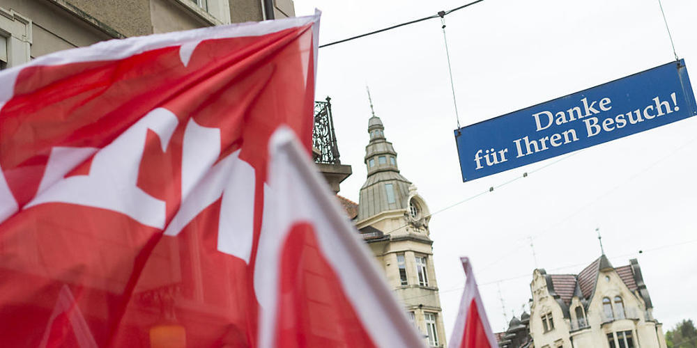 "Friede, Freiheit, Solidarität" - das Motto zum 1. Mai gilt den arbeitenden Menschen in der Ukraine und in der ganzen Welt. (Archivbild)