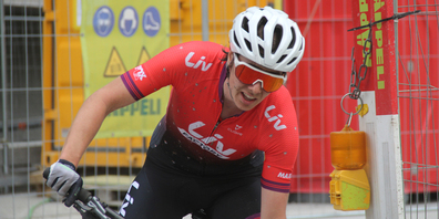 Linda Indergand an der ÖKK Bike-SM.