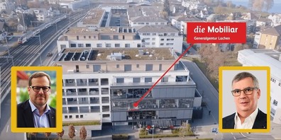 Kaspar Michel übernimmt von Roland Egli die Leitung der Mobiliar in Lachen.