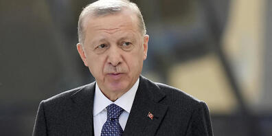 ARCHIV - Recep Tayyip Erdogan, Präsident der Türkei, spricht während eines Besuchs in Dubai. Vor seiner Reise nach Saudi-Arabien stehen alle Zeichen auf Annäherung zwischen den sich jüngst noch feindlich gesinnten Ländern, sagte Erdogan am Donners...