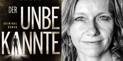 Titelbild des Buches und Portrait von Christine Brand.
