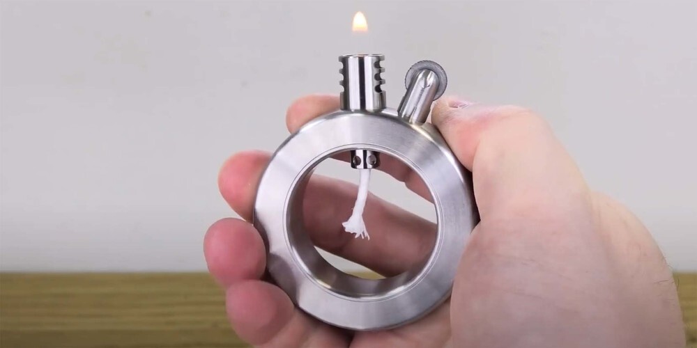 Das originell designte Feuerzeug des Altendörflers.
