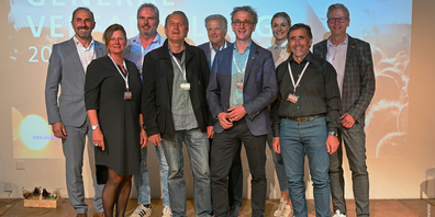 Der Vorstand der Jazzmeile Kreuzlingen anlässlich der Jahresversammlung.