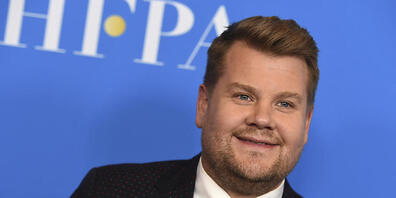 ARCHIV - Wenn er einlädt, dann fahren alle großen Stars gerne mit, plaudern aus dem Nähkästchen und geben ihre besten Songs preis: James Corden, Host der «Late Late Show» und Gastgeber des beliebten Carpool-Karaoke hört 2023 auf. Foto: Jordan Stra...