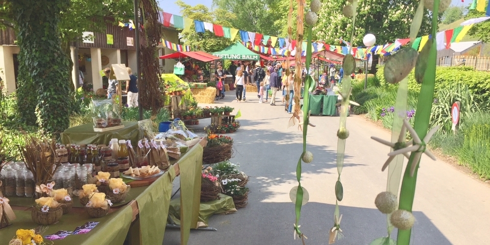 Auf dem Balm-Areal in Jona findet am Samstag, 7. Mai 2022, ein kunterbunter Frühlingsmarkt statt.