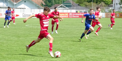 Der junge Livio Lüchinger war einer der auffälligsten Figuren auf dem Platz