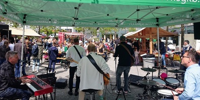 Sonnenschein, kulinarische Genüsse und ein attraktives Programm machten das Frühlingsfest zum Publikumserfolg.