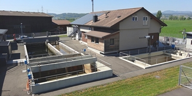 In der ARA Benken wurden während des Jahres 2021 jeden Tag 1'190 Kubikmeter Abwasser behandelt.