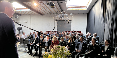 In der «Hektor»-Halle im Güterbahnhof-Areal kam die WISG erstmals nach den pandemiebedingten Absagen wieder zu einer GV zusammen.