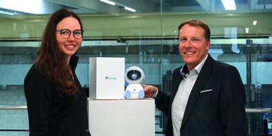 Auf der Suche nach Talenten, die die zukunftsweisenden Projekte zielgerichtet vorantreiben: Noventa CEO Patrick Besserer und Project-Managerin Rahel Hasler