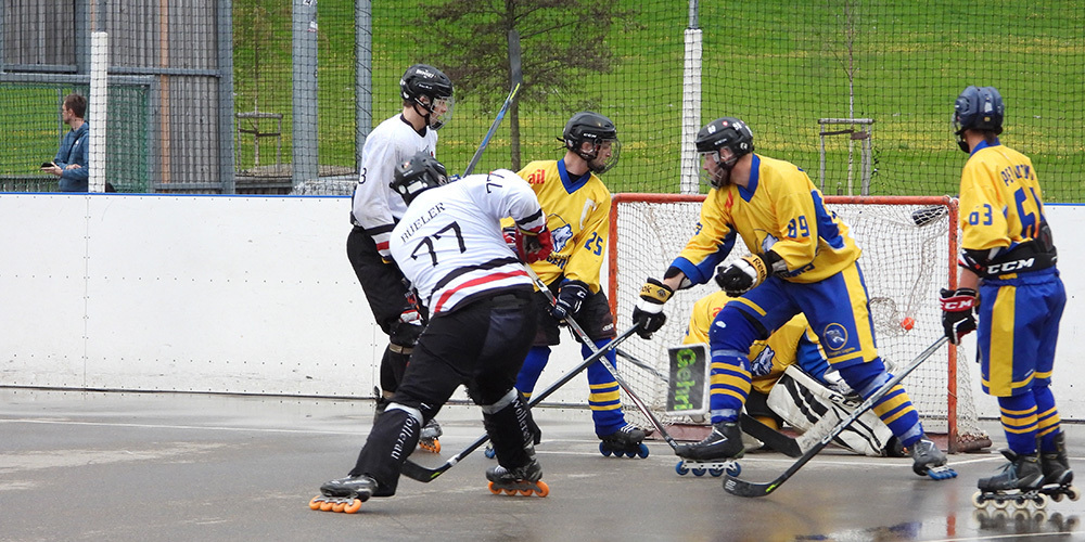 Der SHC Wollerau siegte – und das mit vier mal so viel Goals wie die Gegenmannschaft erzielt hatte. 