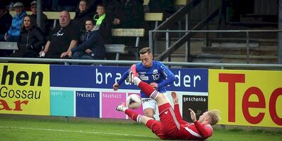 Im Hinspiel vergab der FC Gossau gegen Baden eine 3:1-Führung. 
