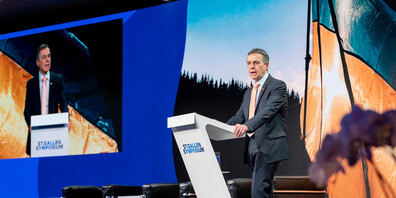 Bundespräsident Ignazio Cassis am St.Gallen Symposium