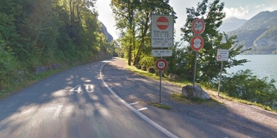 Auf Anraten von Geologen wurden Ende 2023 über der Betliserstrasse umfangreiche Rodungs- und Felsräumungsarbeiten durchgeführt. (Archivbild)
