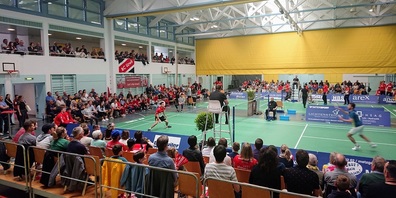 Super Stimmung in der Oberuzwiler "Breite-Arena" am Samstagnachmittag, 7. Mai 2022.