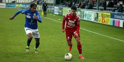 In Baden hatte der FC Gossau in den Zweikämpfen meist das Nachsehen.