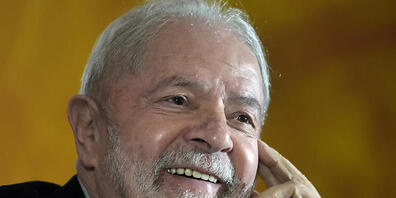 Luiz Inacio Lula da Silva, der als ehemaliger Präsident von Brasilien möchte nochmals für das Präsidentenamt kandidieren. Foto: Eraldo Peres/AP/dpa